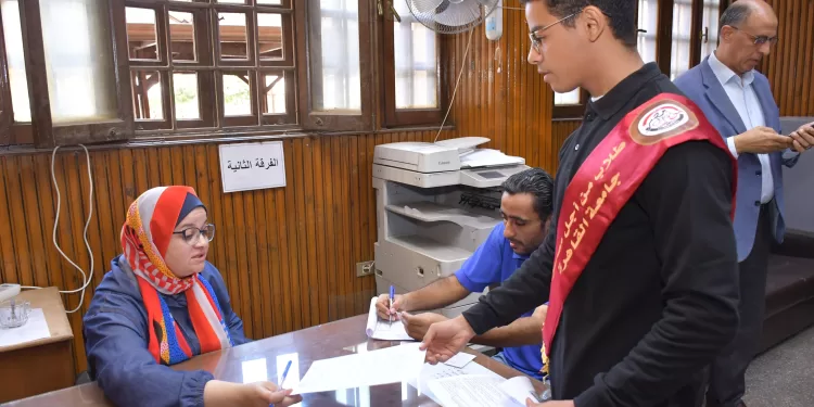 بدء ماراثون انتخابات الاتحادات الطلابية بجامعة كفر الشيخ