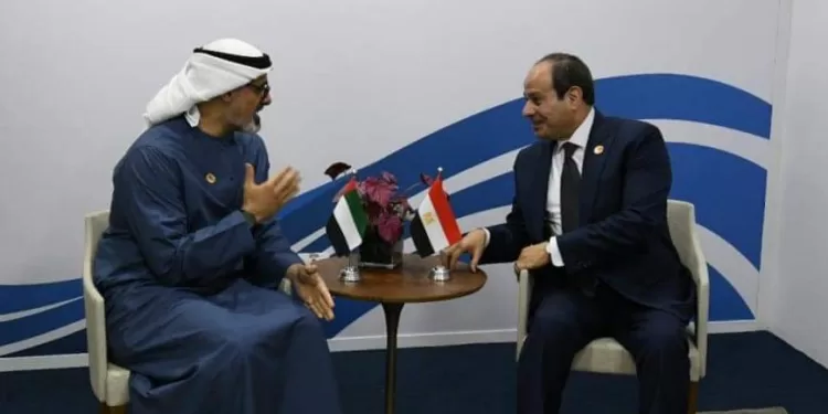 الرئيس السيسى يلتقى ولى عهد أبوظبى على هامش فعاليات قمة مجموعة العشرين 1 - جريدة الجمهورية على هامش قمة العشرين.. السيسي يلتقي الرئيسة التنزانية سامية حسن