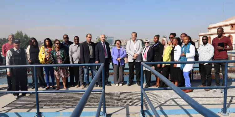 «مياه القاهرة» تستضيف وفدًا إفريقيًا 1 - جريدة الجمهورية «مياه القاهرة» تستضيف وفدًا إفريقيًا