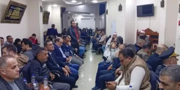 «الجمهورية» تغطي عزاء زوجة رئيس نقابة البترول الأسبق