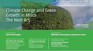 المؤتمر الدولي «تغير المناخ والنمو الأخضر في أفريقيا» بمكتبة الإسكندرية