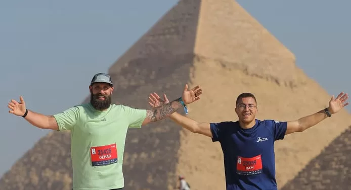ماراثون الأهرامات يجذب 7000 متسابق من 90 دولة برعاية الشباب والرياضة