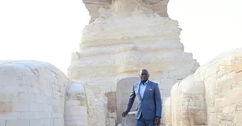 أنجيما يشيد بالحضارة المصرية في زيارة تاريخية تعزز العلاقات الثنائية