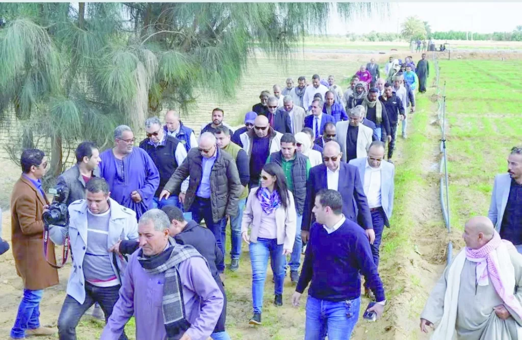 الوزراء فى غيطان المنيا  2 | جريدة الجمهورية