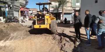 محافظ كفر الشيخ يُطلق أكبر مشروع رصف في بيلا بمساحة 33 ألف متر مربع