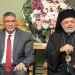 محافظ الجيزة يشارك الأقباط الكاثوليك فرحة عيد الميلاد المجيد