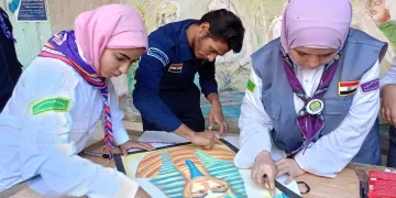 جامعة حلوان تنظم الملتقى الكشفى الـ٤٤ والإرشادى الـ٣١ لجوالة الكليات