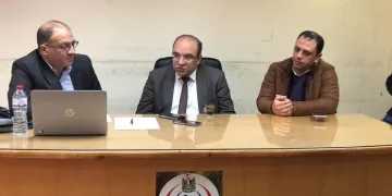 رئيس جامعة المنصورة يتفقد امتحانات الفصل الدراسي الأول بكليتي التربية والحقوق