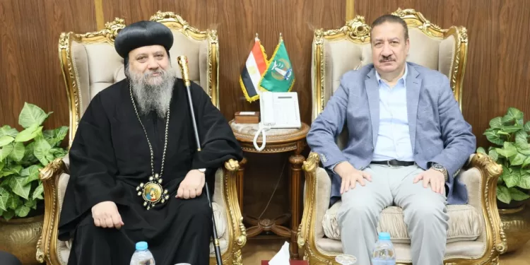 محافظ المنوفية يهنئ الأقباط بعيد الميلاد المجيد والعام الجديد