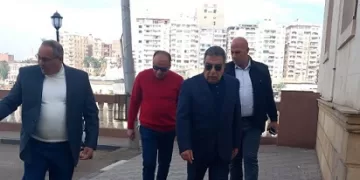 جولة تفقدية لمحافظ الدقهلية بكورنيش المنصورة