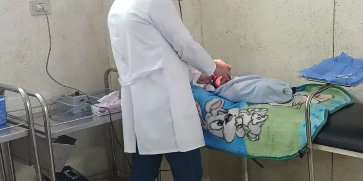 تدشين أول وحدة لفحص اعتلال الشبكية للأطفال المبتسرين في الدقهلية