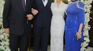 احتفال كبير بحضور الوزراء والقضاة بعقد قران نجل المستشار على سلطان مساعد وزير العدل