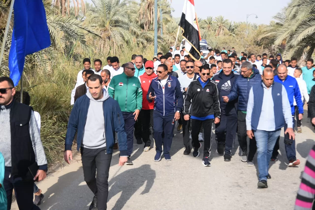 صبحي وشعيب يقودان مهرجان المشي بسيوة: احتفال بالصحة والنشاط 10 | جريدة الجمهورية