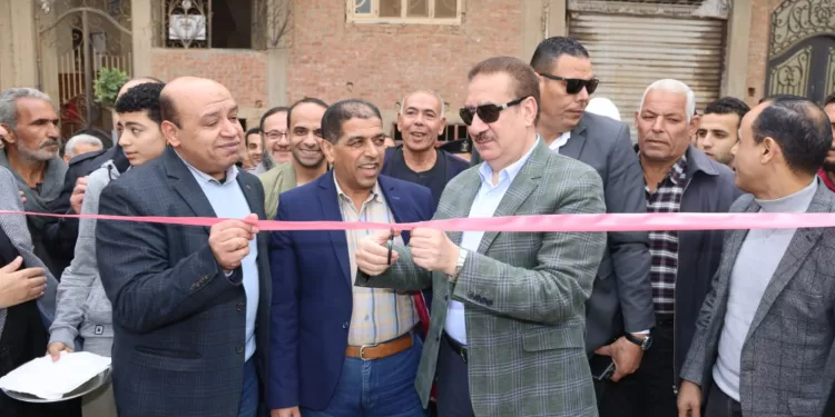 محافظ المنوفية يفتتح مشروع عملاق يحل أزمة الصرف الصحي في مشيرف ويخدم 16 ألف نسمة