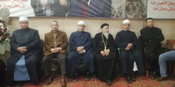 بلطيم تحتفل بعيد الميلاد: رئيس المركز يشارك الأقباط فرحتهم