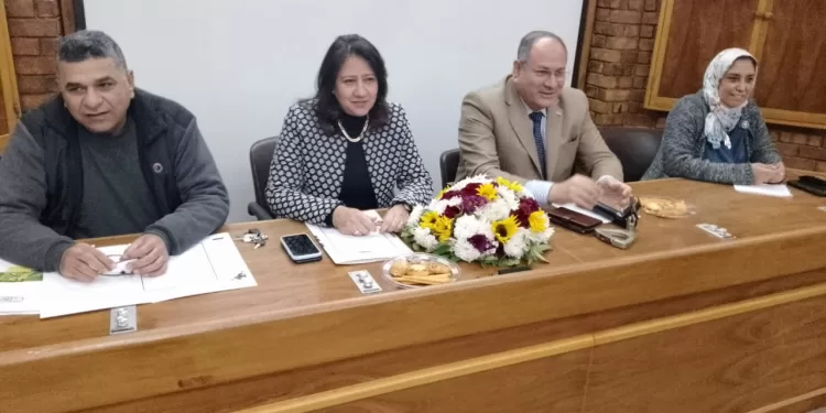 مركز البحوث الزراعية يناقش إنشاء مركز إعلامي جديد وافتتاح مركز طبي للعاملين