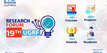 230 مشروعًا بحثيًا تتنافس في النسخة الـ19 من ملتقى جامعة النيل
