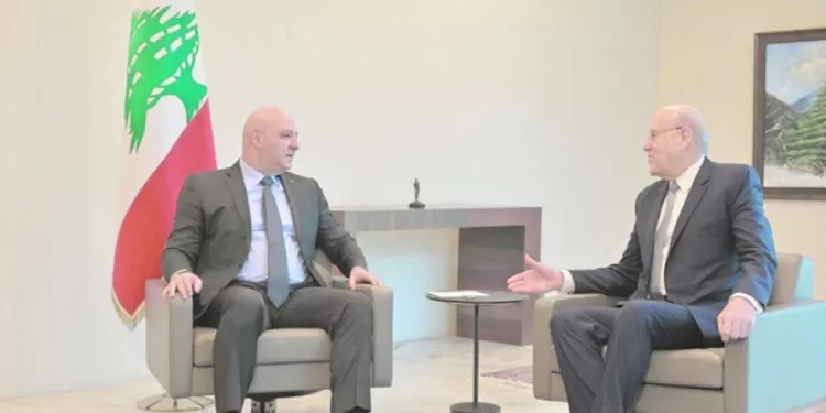 ميقاتى يزور سوريا.. وعون يكلفه بمواصلة تسيير الأعمال حتى تشكيل حكومة جديدة