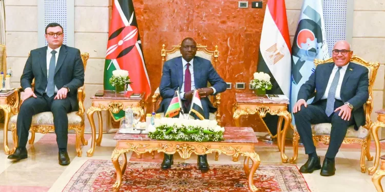 أشاد بالمنتجات والإمكانيات الحديثة: الرئيس الكينى فى ضيافة قلعة العربية للتصنيع