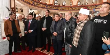 محافظ الدقهلية يفتتح مسجد النجار بالمنصورة