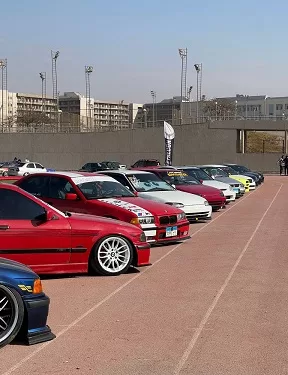 جامعة حلوان تُنظم أول معرض للسيارات المعدلة على مستوى الجامعات