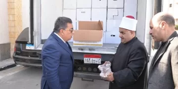 الدقهلية تتسلم 4 أطنان لحوم من صكوك ‘الإطعام’ لتوزيعها على المستحقين