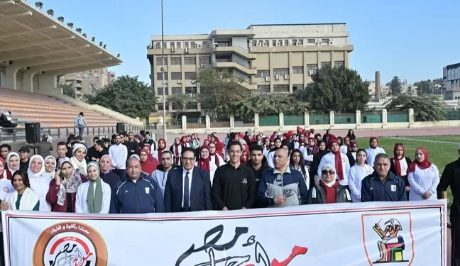 جامعة القاهرة تجمع طلابها وأساتذتها في مهرجان رياضي مميز