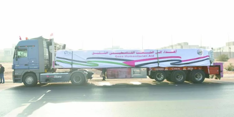 قوافل المساعدات المصرية.. تتدفق إلى غزة 1 - جريدة الجمهورية فى ختام «الدورة 56».. الضيوف العرب لـ”الجمهورية” «معرض القاهرة» الأول فى المنطقة.. والتنظيم رائع