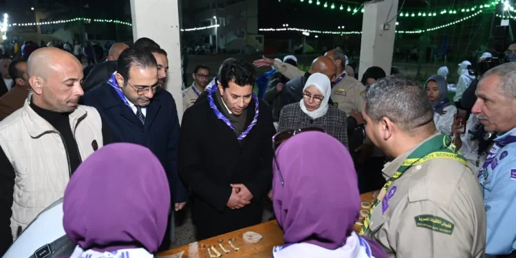 بمشاركة ألف كشاف ومرشدة وقائد.. صبحي وحبشي يشهدان ختام المخيم الكشفي الوطني