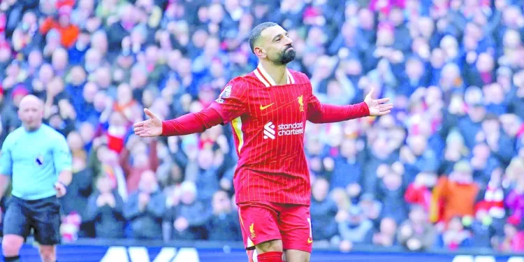 «مو».. «الكينج» «الفيرارى» يعادل رونى وجيرارد ويقترب من كين وهودسون 1 - جريدة الجمهورية زيزو يطمئن الجماهير