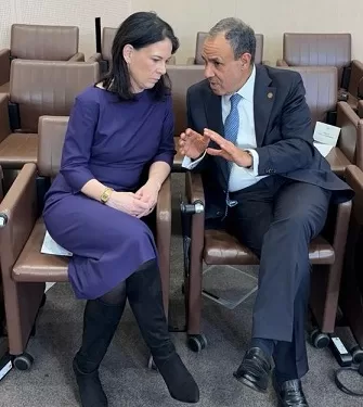 وزير الخارجية: العلاقات المصرية الألمانية حققت تطورًا ملحوظًا في جميع المجالات 1 - جريدة الجمهورية وزير الخارجية يشدد على ضرورة الإسراع في إعادة إعمار غزة بمشاركة أبناء فلسطين