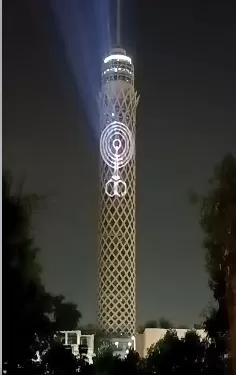 فيديو| شعار عودة ماسبيرو علي برج القاهرة أثناء احتفالية أم كلثوم 1 - جريدة الجمهورية فيديو| شعار عودة ماسبيرو علي برج القاهرة أثناء احتفالية أم كلثوم