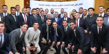 وفد من جامعة المنصورة الجديدة يشارك في ملتقى قادة اتحاد طلاب الجمهورية بشرم الشيخ