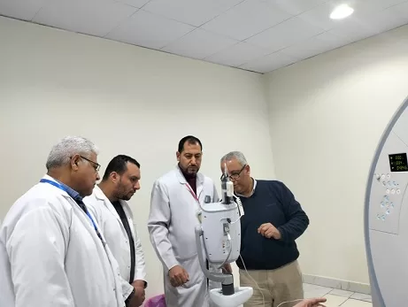 زيارة تفقدية للمكان المخصص لجهاز الماموجرام بمستشفى دكرنس 4 - جريدة الجمهورية 10 49 - جريدة الجمهورية