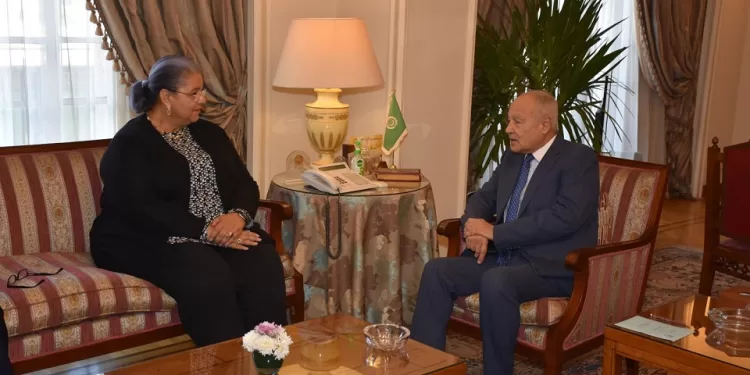 أبو الغيط وممثلة الأمم المتحدة الجديدة في ليبيا يبحثان سبل دعم الاستقرار في البلاد