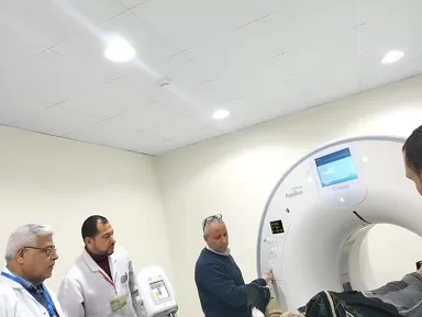 زيارة تفقدية للمكان المخصص لجهاز الماموجرام بمستشفى دكرنس 5 - جريدة الجمهورية 11 37 - جريدة الجمهورية