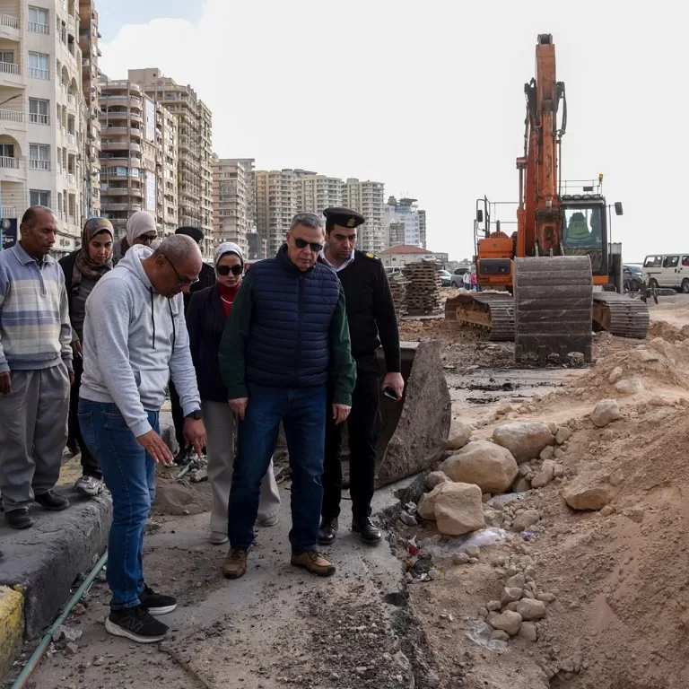 كوبري محمد نجيب يساهم في سيولة مرورية على كورنيش الإسكندرية 4 | جريدة الجمهورية