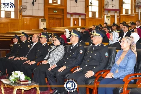 طلاب حقوق حلوان الأهلية في زيارة ميدانية لأكاديمية الشرطة 4 | جريدة الجمهورية