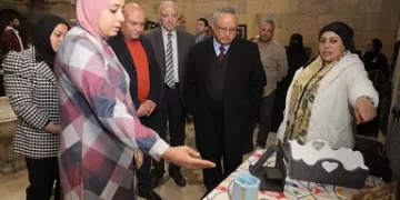 افتتاح معرض منتجات ورش بيت السناري احتفاءً باليوم العالمي للمرأة