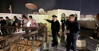 خروج محافظ البحر الأحمر من المستشفى عقب تعرضه لضيق بالتنفس في حريق بالغردقة