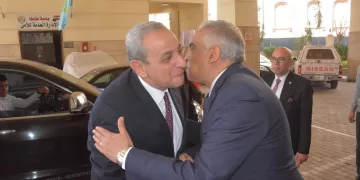 محافظ الغربية يهنئ رئيس جامعة طنطا الجديد ويشيد بمسيرته العلمية