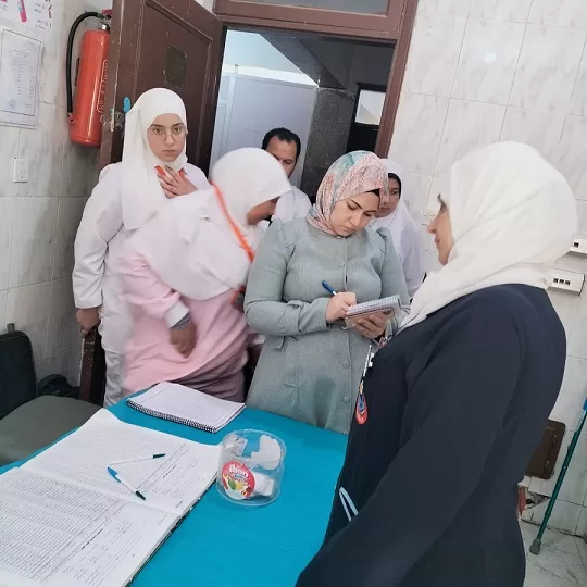 زيارة تفقدية للمكان المخصص لجهاز الماموجرام بمستشفى دكرنس 3 - جريدة الجمهورية 9 60 - جريدة الجمهورية