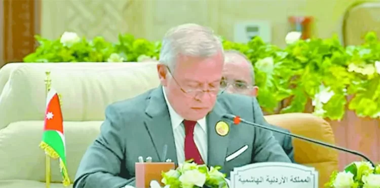 العاهل الأردنى: ندعم الصمود الفلسطينى 1 - جريدة الجمهورية «السماوى» كامل الصفوف يواجه سيراميكا «ماهر»