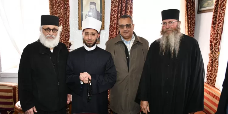 وزير الأوقاف ومحافظ جنوب سيناء يزوران دير سانت كاترين في جولة تفقدية