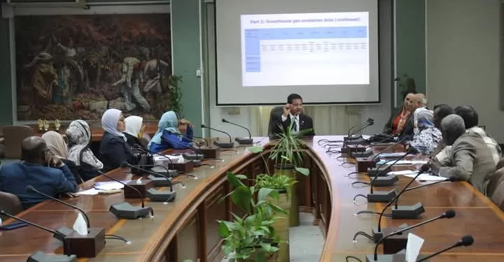 ختام فعاليات الدورة التدريبية المتخصصة في قياس البصمة الكربونية بمشاركة سودانية