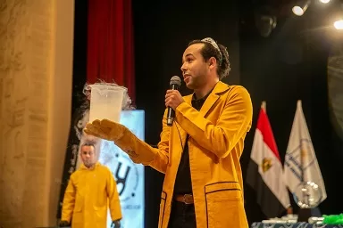 جامعة حلوان تتألق بأكبر عرض علمي في «شارع العلوم» بمجمع الفنون 3 - جريدة الجمهورية 1 205 - جريدة الجمهورية