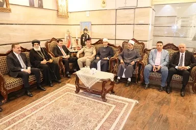في جو يسوده الود.. «محافظ المنوفية» يهنئ «الأنبا بنيامين» بعيد القيامة وعيد الربيع 4 - جريدة الجمهورية 1 239 - جريدة الجمهورية