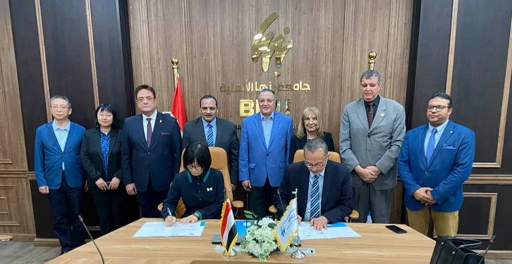 شراكة أكاديمية جديدة: جامعة «بنها الأهلية» تتعاون مع جامعة «نانجنج الصينية»