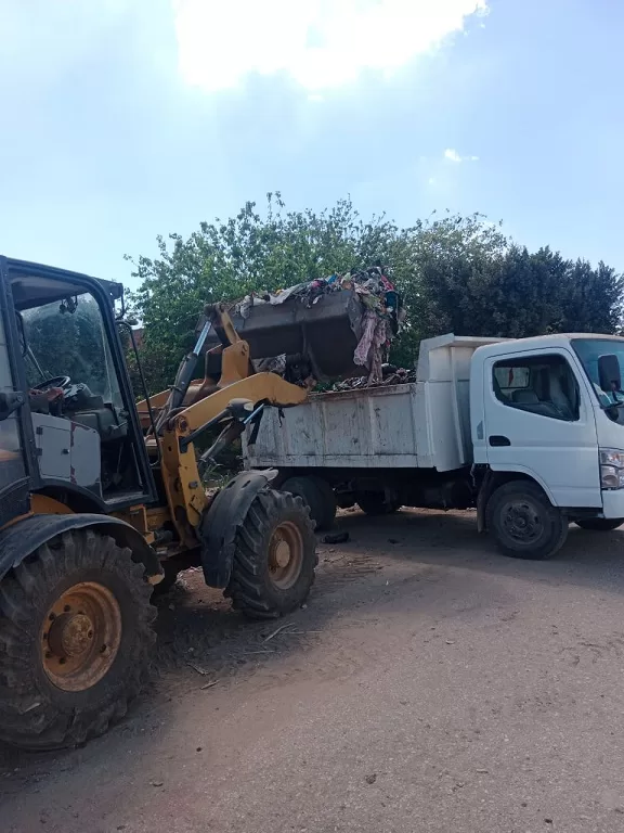 محافظ المنوفية: رفع أكثر من 36 ألف طن قمامة من المدن والمراكز خلال شهر مارس 6 - جريدة الجمهورية 12 1 - جريدة الجمهورية