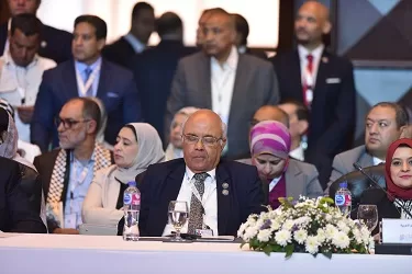 مصر تحت قيادة «السيسي» تؤكد دعمها للتعاون العربي في مؤتمر العمل 13 - جريدة الجمهورية 15 27 - جريدة الجمهورية